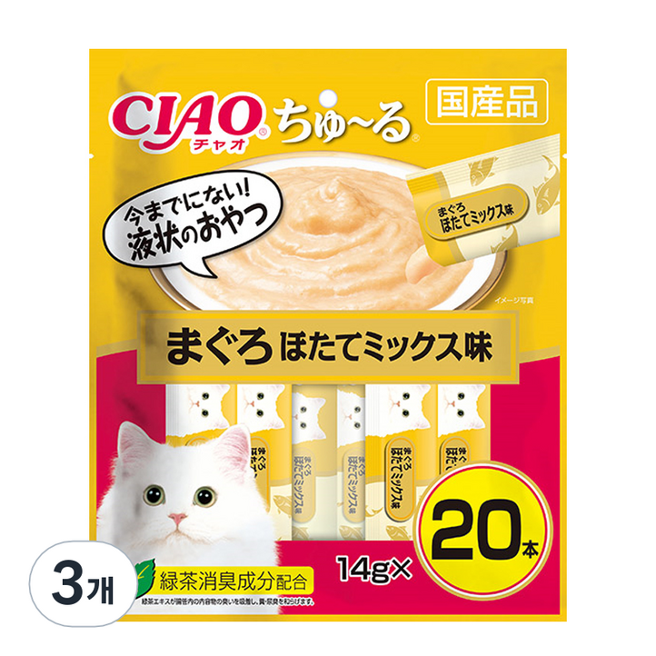 이나바 고양이 챠오 츄르 20P