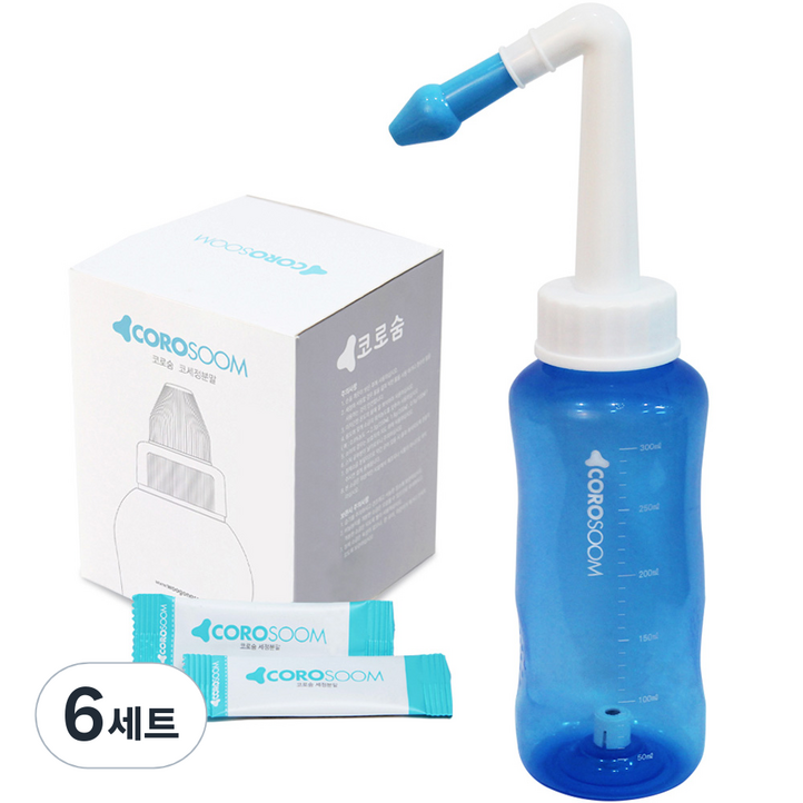 비타그램 코로숨 코세척기 키트, 6세트 비타그램 코로숨 코세척기 키트, 6세트