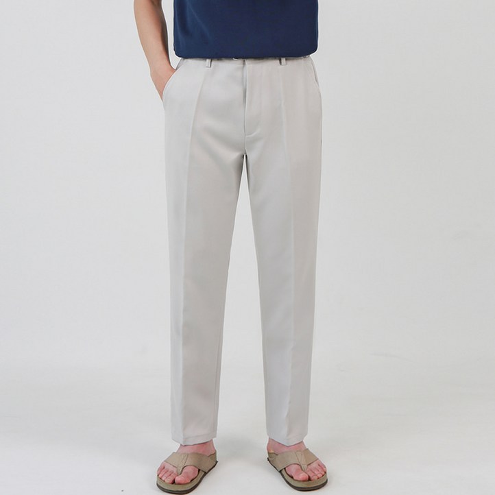 남성용 핏보장 베이직 퍼펙트 슬랙스10부 정장바지 P3007