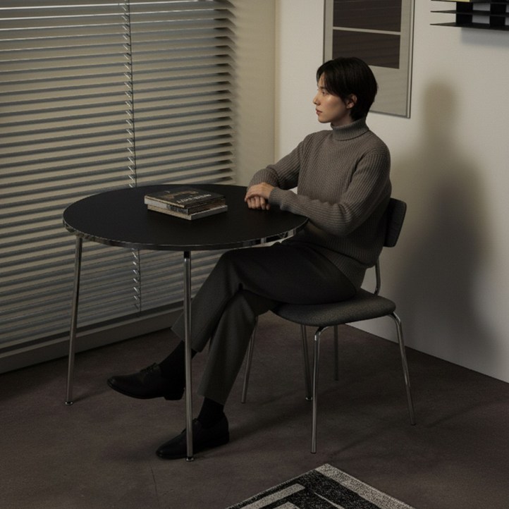 16피스 오브 원형 식탁 테이블 800 1000 카페 테이블