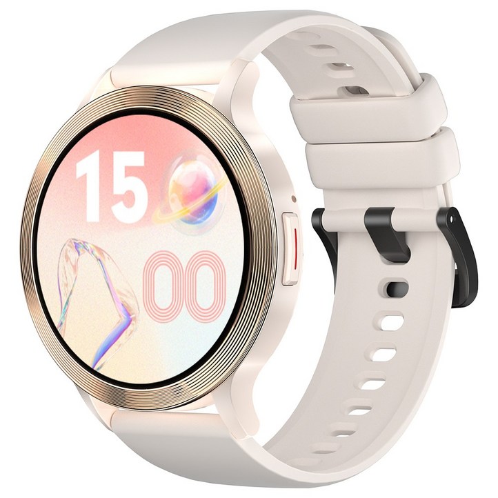 통화 스마트워치 S5 고화질 블루투스 손목시계, 골드, 3.5cm, GPS  블루투스