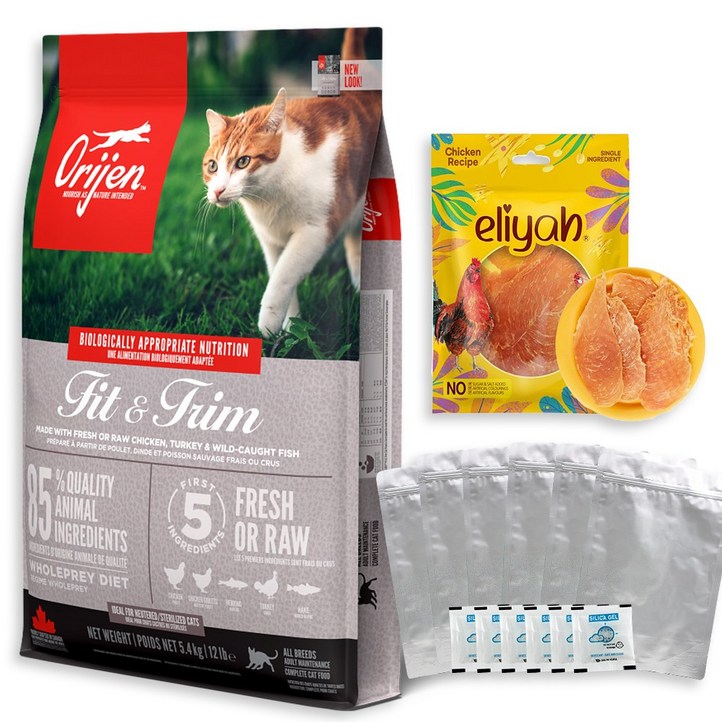 [무배]오리젠 캣 피트앤트림 5.4kg 고양이사료(엘리야치킨슬라이스) 20230801