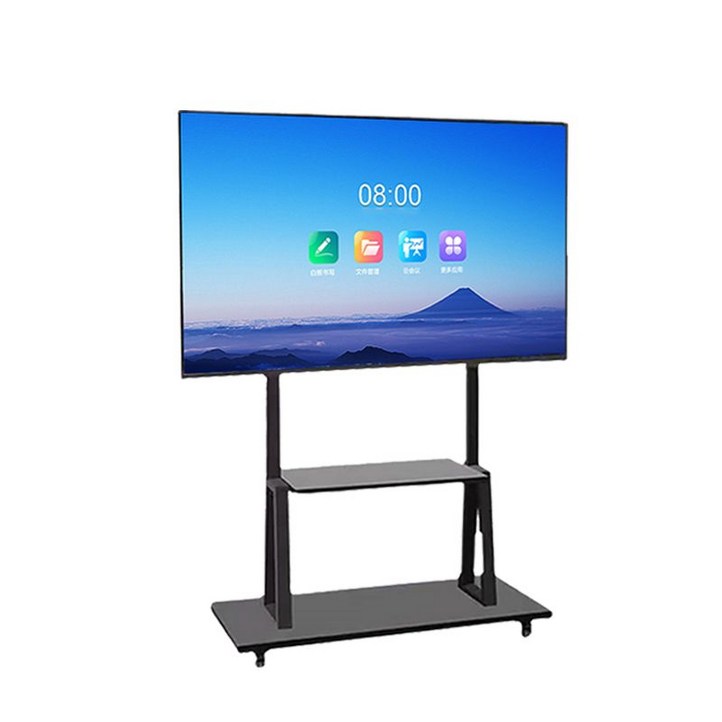 회의용 태블릿 기계 지능형 전자 보드 터치 칠판 노트북 휴대폰 화상 LED 교육용 사무실, 43인치i58128G브래킷케이블2K