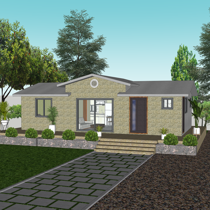 제로에너지 18평 모듈러 이동식 조립식 목조주택 Gable C특허제품 출시기념계약금