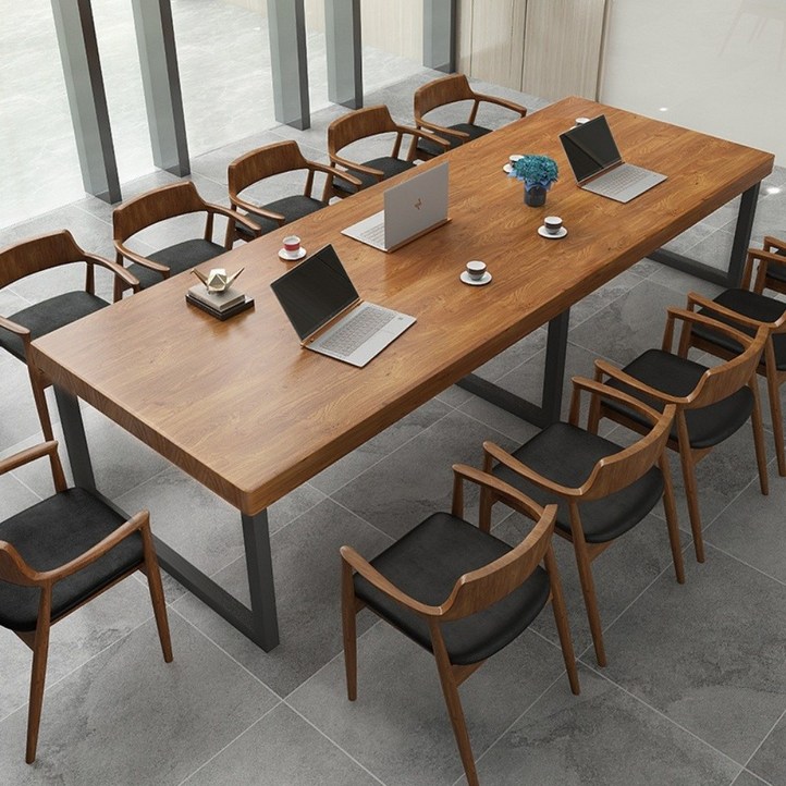 8인용 대형 식탁 테이블 10인용식탁 카페 라운드 긴 사무실
