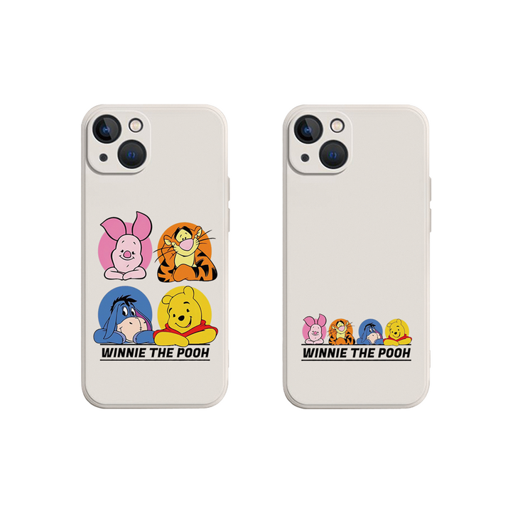 디즈니에서 온 네 명의 어린이들 실리콘 케이스