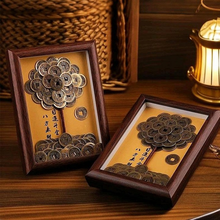 금전수 돈나무 인테리어 액자 장식품 선물용