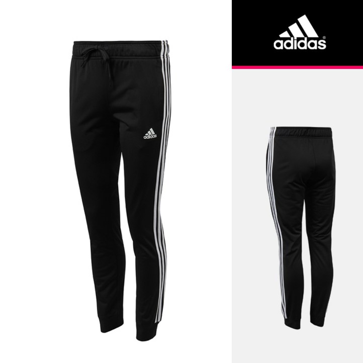아디다스 우먼스 에센셜 3S 웜업 오픈햄 트랙팬츠H48447
