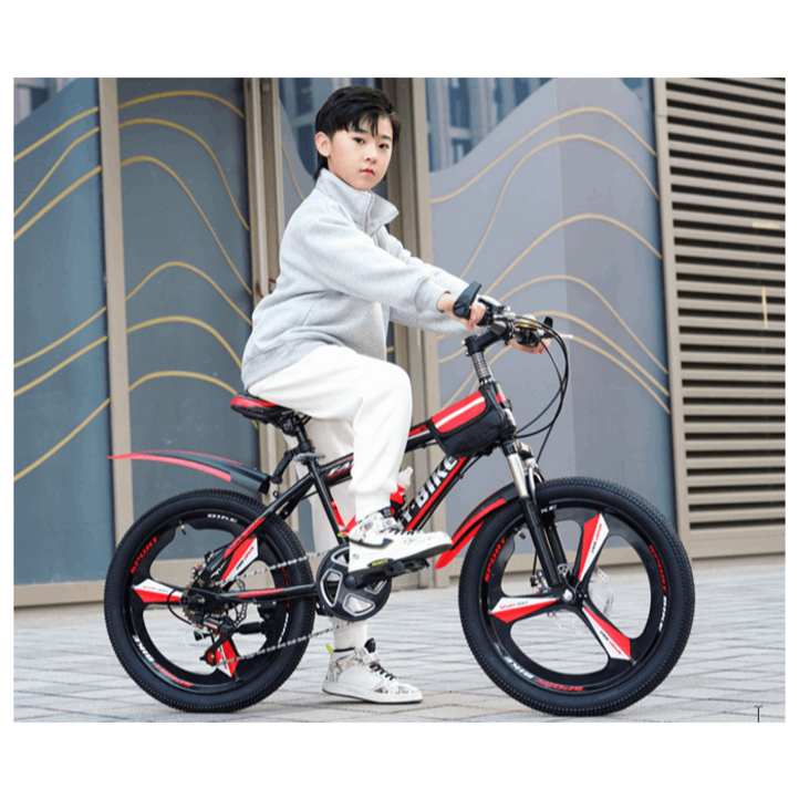 어린이 자전거 초등학생 어린이 저학년 앞바퀴 앞쇼바 쇼바있는 디스크 브레이크포함 스타일