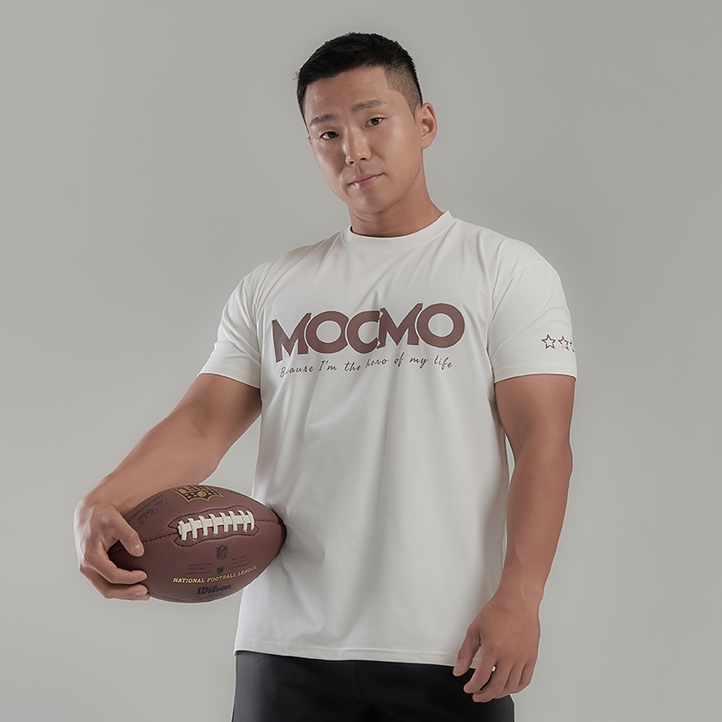 MOCMO 남녀공용 헬스 운동 러닝 크로스핏 스포츠 소로나 반팔 티셔츠