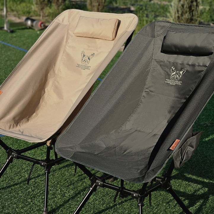 매드독캠프 캠핑 릴렉스 경량체어 카몬up70프레임 내하중 180kg, 탄 베이지, 1개