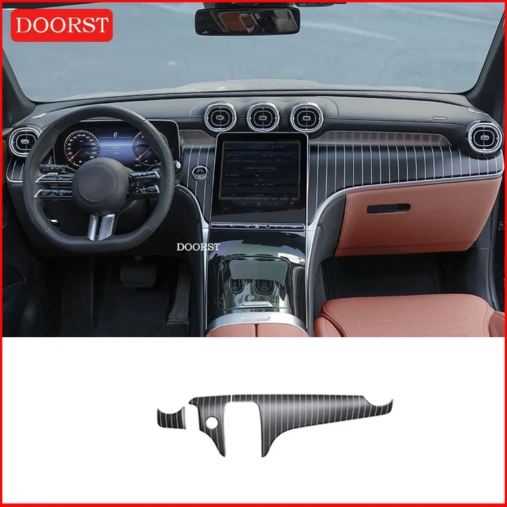 벤츠 GLC클래스 GLC260 GLC300 X254 센터 콘솔 세로 스트라이프 계기판 내부 튜닝 악세사리