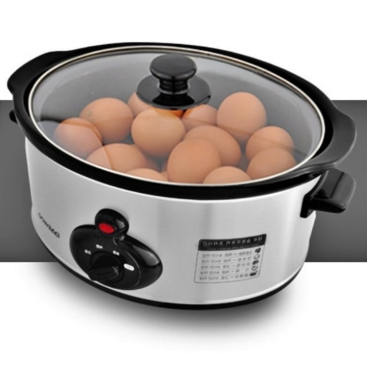 전기 멀티쿠커 만능찜기 군고구마 구운계란 만들기 계란삶는기계 달걀 호빵 슬로우쿠커, 단품