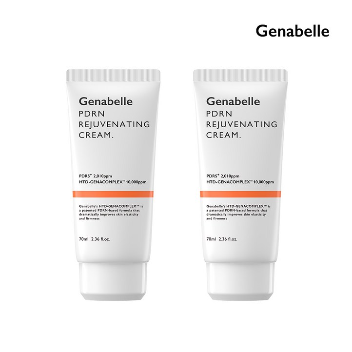 제나벨 PDRN 리쥬비네이팅 크림 70ml 2개, 70ml, 2개