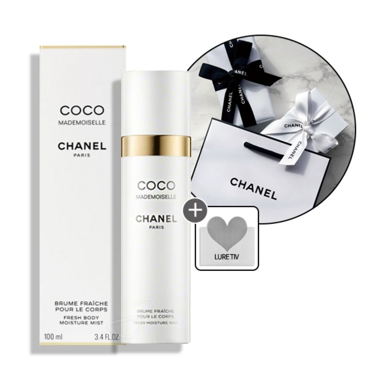 기프트리본포장세트 샤넬 코코마드모아젤 바디미스트 100ml 로샤쉐