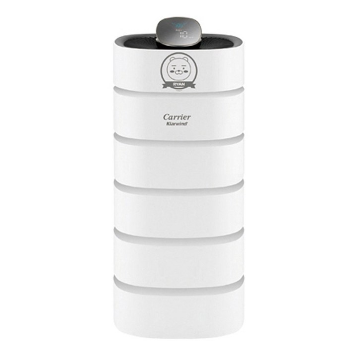 캐리어 클라윈드 CAPSF080HROWC 공기청정기 구리섬유 헤파필터H13 1등급 CA인증 PM2.5 청정면적24평, CAPSF080HROWC