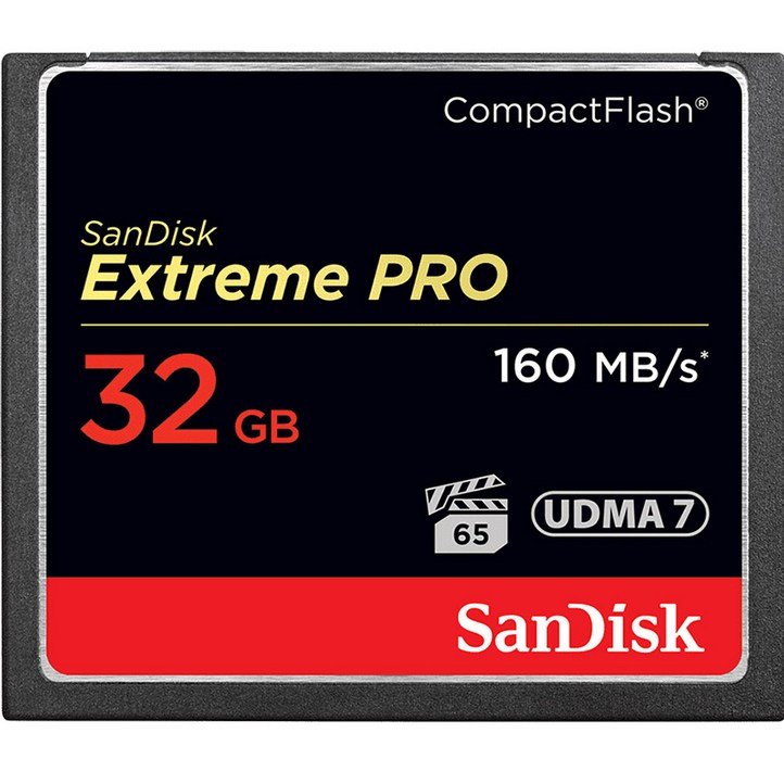 샌디스크 익스트림 프로 CF카드 카메라 메모리, 32GB
