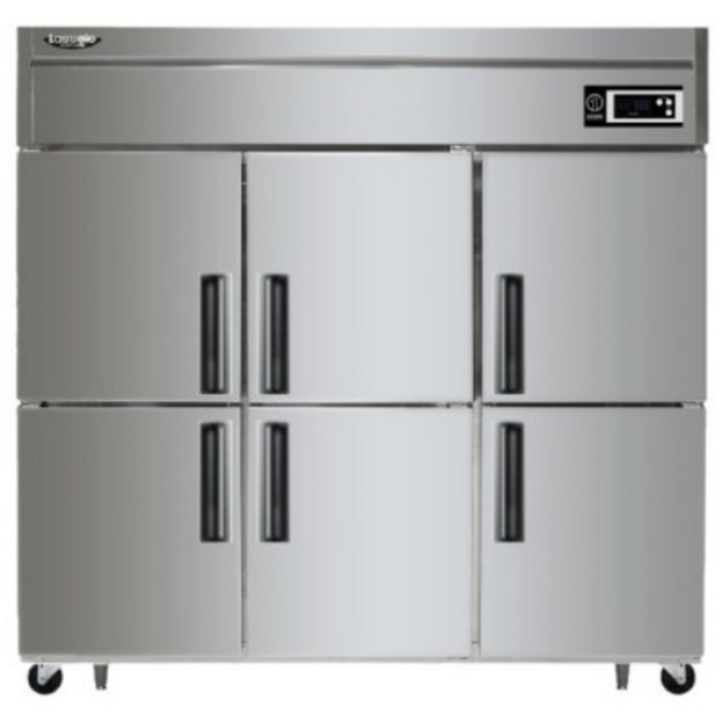 라셀르 ALS1665R 업소용 간냉식 냉장고 수직형 대용량 6도어 올냉장