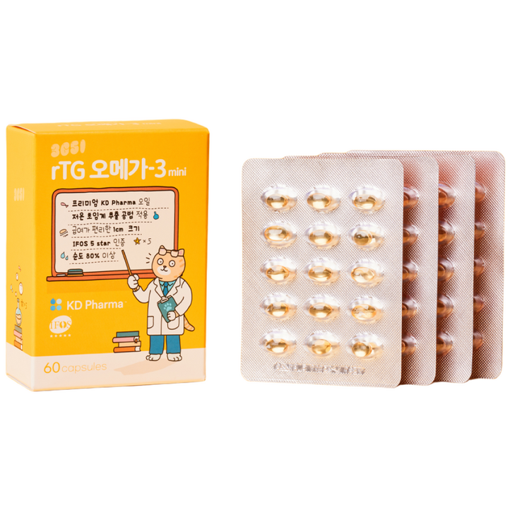 3651 고양이 강아지 오메가3 영양제 60캡슐 순도 80 KD Pharma 3651 고양이 강아지 오메가3 영양제 60캡슐 순도 80 KD Pharma
