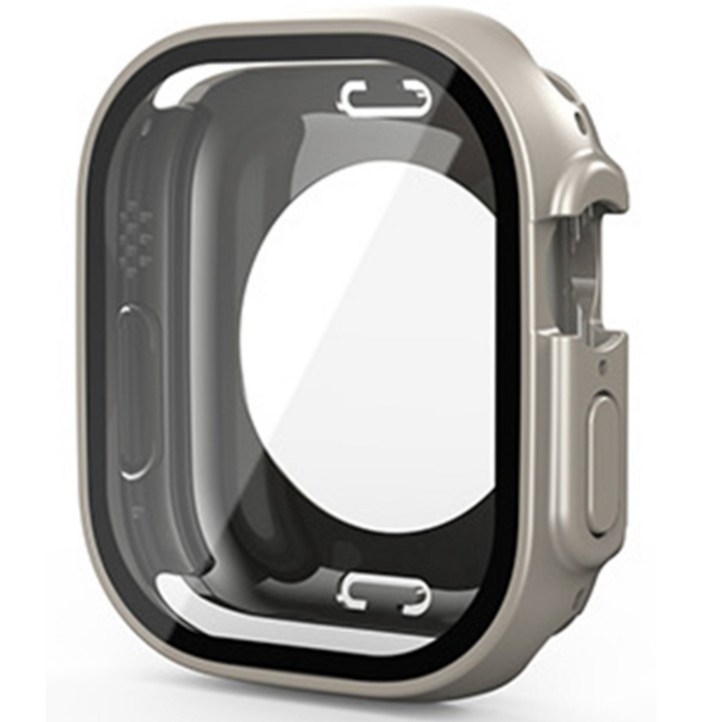 WA064 지모 애플워치 호환 풀커버 방수 케이스, 티타늄