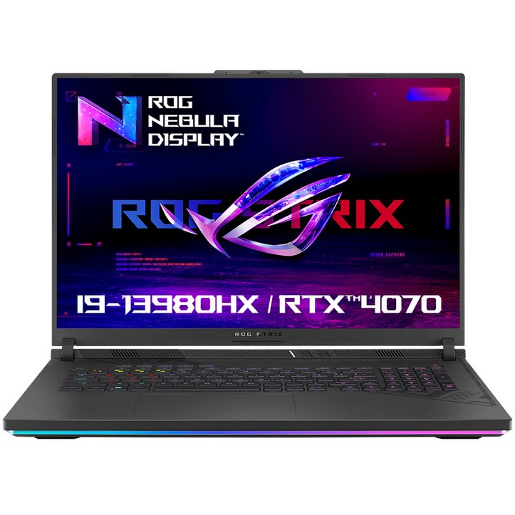에이수스 2023 ROG 스트릭스 G18 코어i9 인텔 13세대 지포스 RTX 4070 에이수스 2023 ROG 스트릭스 G18 코어i9 인텔 13세대 지포스 RTX 4070
