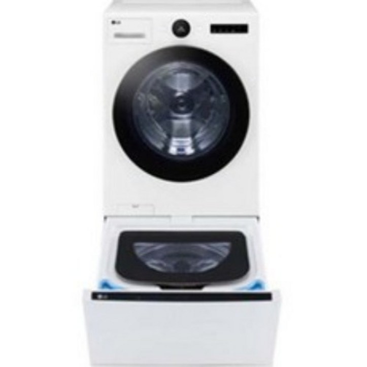 LG전자 트롬 오브제컬렉션 세탁기 미니워시 FG19WNX 19kg 4kg 세트 방문설치 LG전자 트롬 오브제컬렉션 세탁기 미니워시 FG19WNX 19kg 4kg 세트 방문설치
