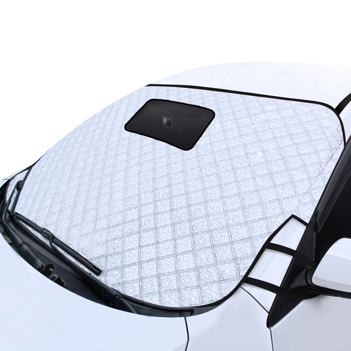 킨톤 자동차 앞유리 성에방지커버 블랙박스 오픈형
