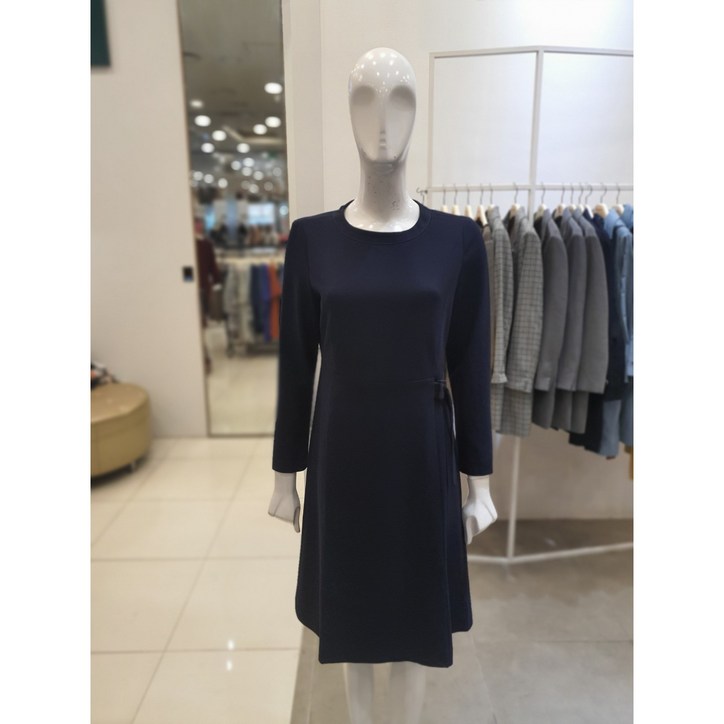 크로커다일 레이디  간절기 사이드 벨트 원피스 CL0FOP101.NY