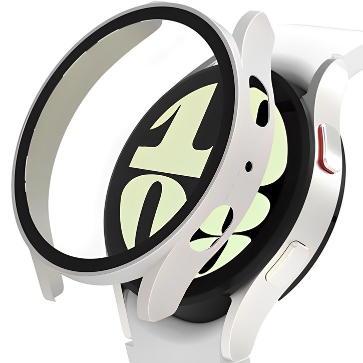 로랜텍 갤럭시워치 케이스 풀커버 액정보호 강화유리