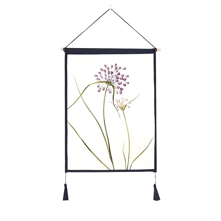 뮤엘 북유럽스타일 화초 인테리어 족자