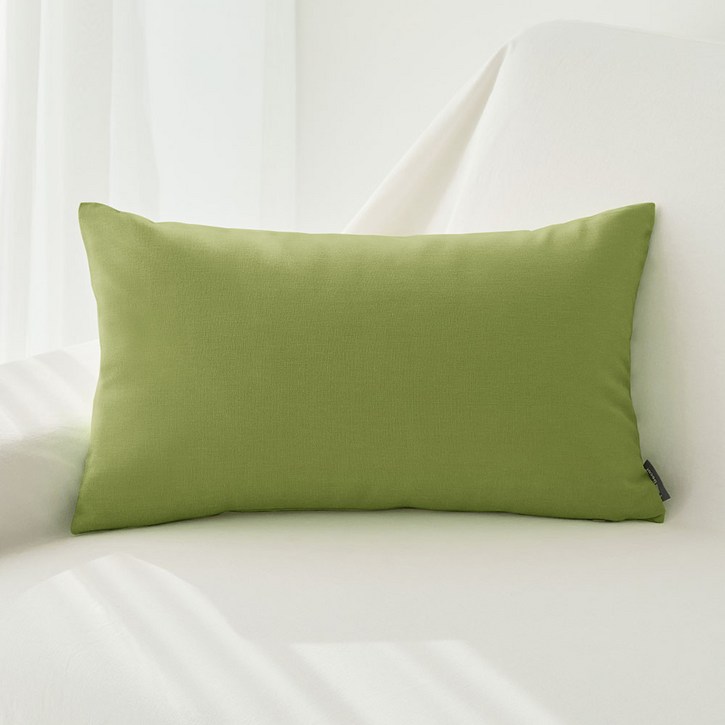 팜데코 프리미엄 옥스퍼드 직사각 쿠션 솜포함