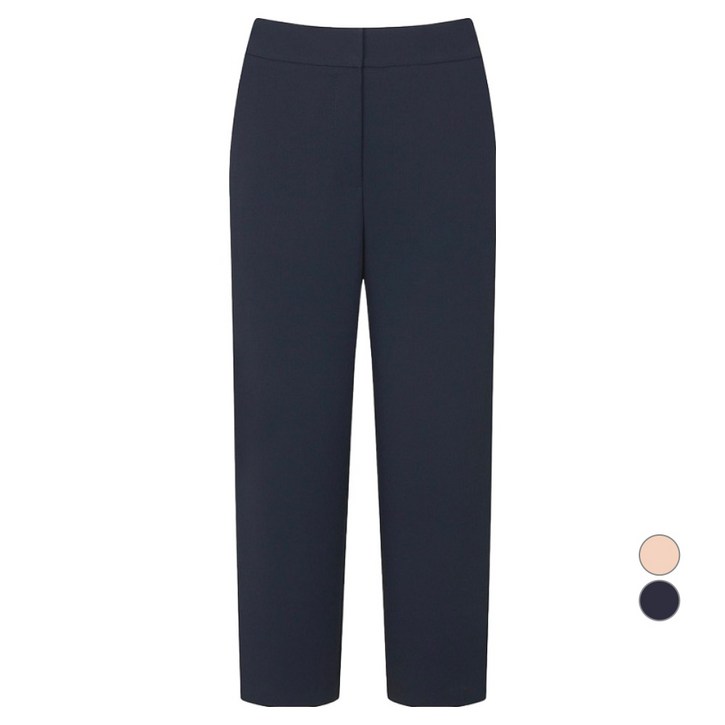 더아이잗 여성용 백 밴딩 배기핏 팬츠 IP5A0SL351