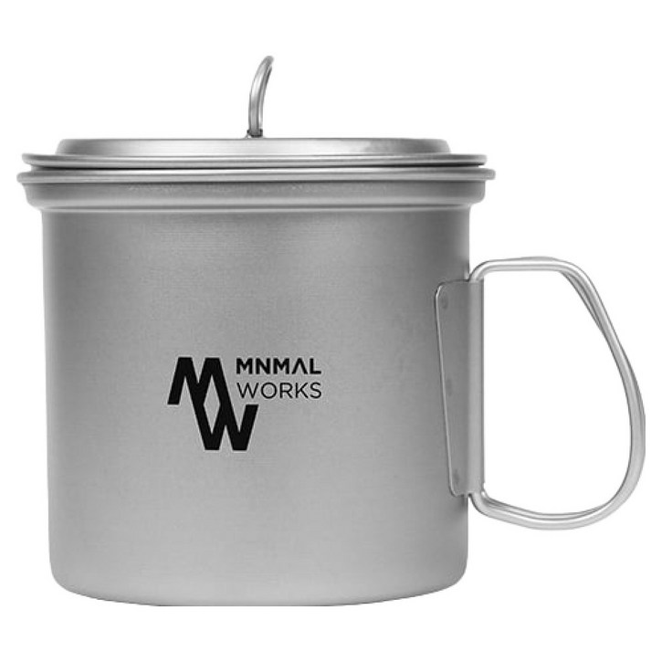 미니멀웍스 티타늄 쿠커 950 126cm, 실버, 1개