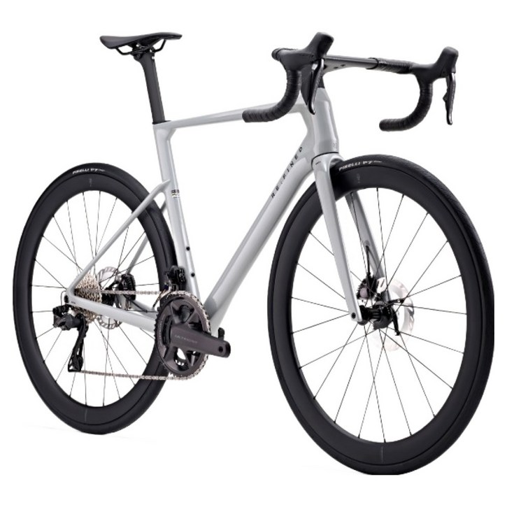 세파스 리파인드8 OCTA 시마노 울테그라 di2 펄크럼 카본 휠셋 MTB 자전거 S 방문설치, 피레네 그레이, 168cm, 1개