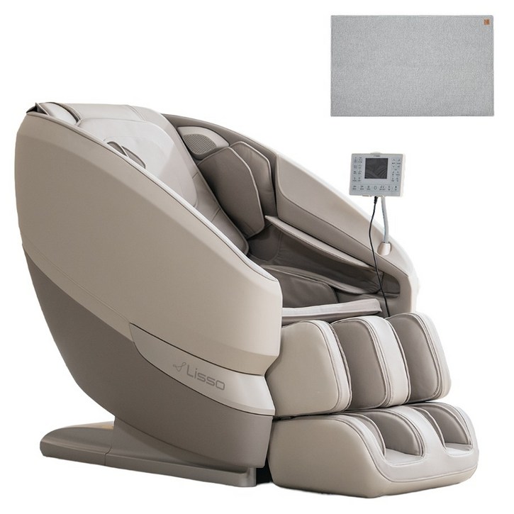 리쏘 히어로 안마의자  전용 카페트 세트 방문설치, LSX5000, 모카베이지안마의자, 그레이카페트