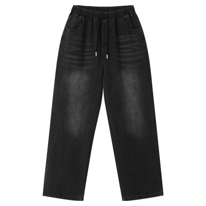 엠엔씨 남녀공용 스트레이트핏 밴딩 데님팬츠 MDIP971LJ