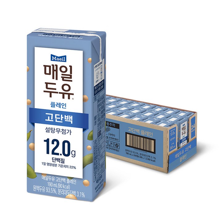 매일두유 고단백 플레인