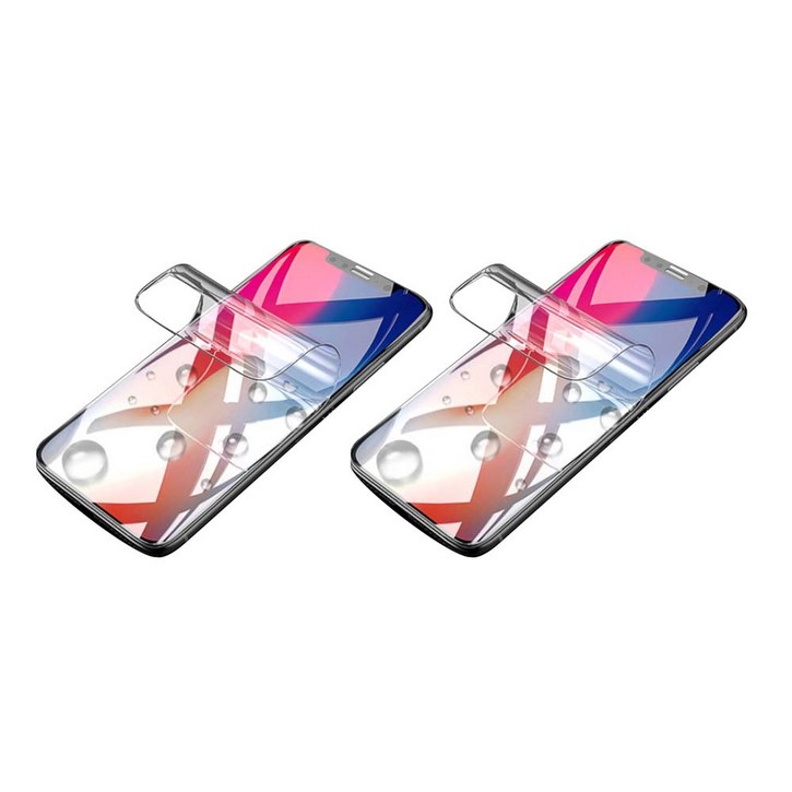 달모아 TPU 곡면 풀커버 휴대폰 액정보호필름 2p 세트