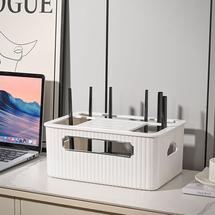 소하임 공유기 셋톱박스 정리함 1단