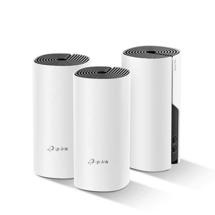 티피링크 Deco E4 3-Pack AC1200 듀얼밴드 Wi-Fi 공유기, 상세참조, 3개
