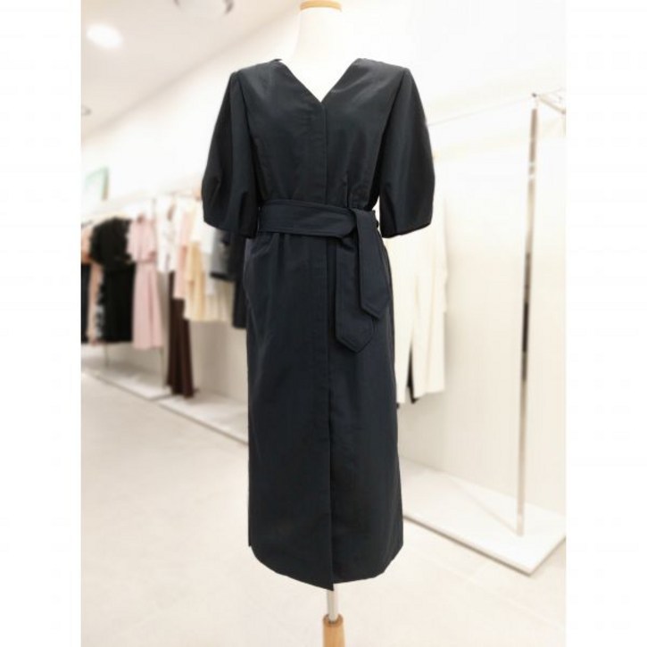 지고트 훌집업 V넥 원피스 JR6A0OP922