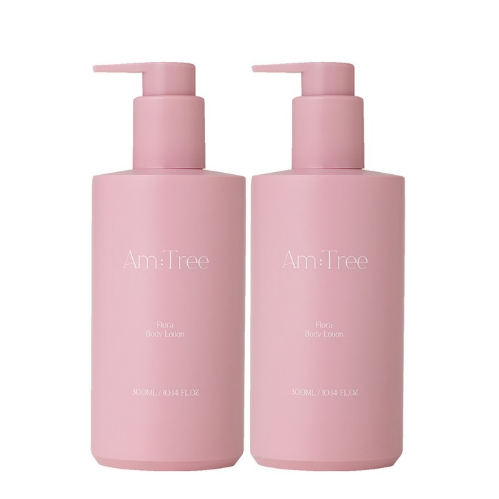 에이엠트리 플로라 바디로션 300ml 2개 퍼퓸로션 고보습 향좋은바디로션, 2개, 300ml