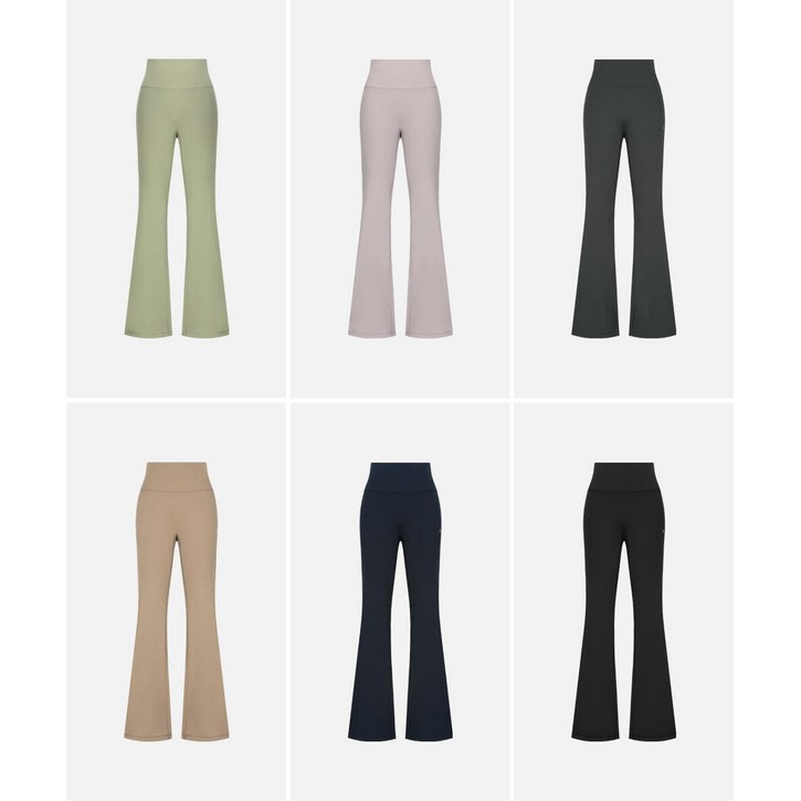 뮬라웨어 다리가 길어보이는에어플러스 부츠컷 레깅스6종(택)1 AWNFLG705JJ