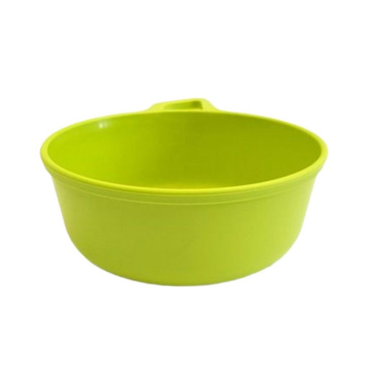 윌도 휴대용 캠핑 식기 그릇 400ml 백패킹, 라임, 1개