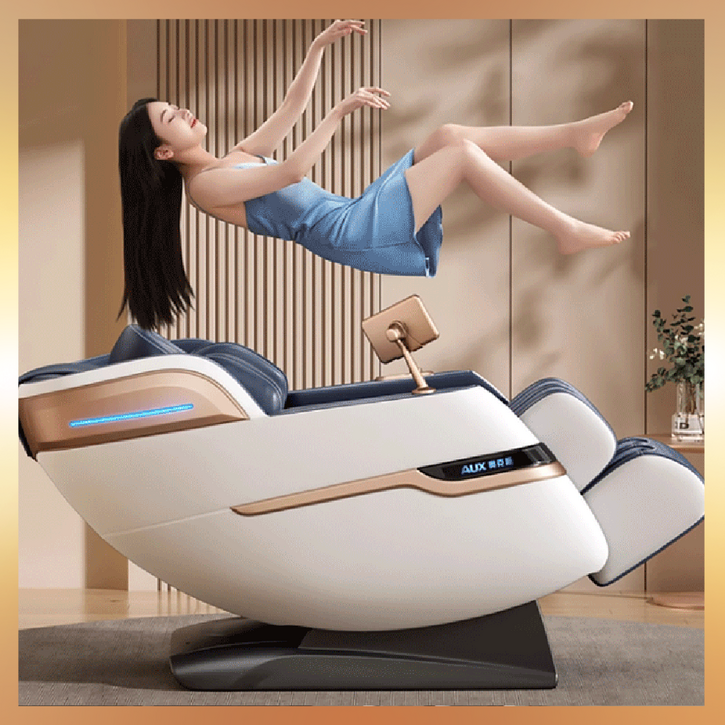 브네오 모던 안마의자 전신 마사지 에어백 허리 등 지압 효도 선물 무중력 체어