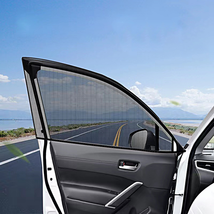 EPWEI 차량용 차박 모기장 4P 햇빛가리개 방충망 차량용 창문 커튼