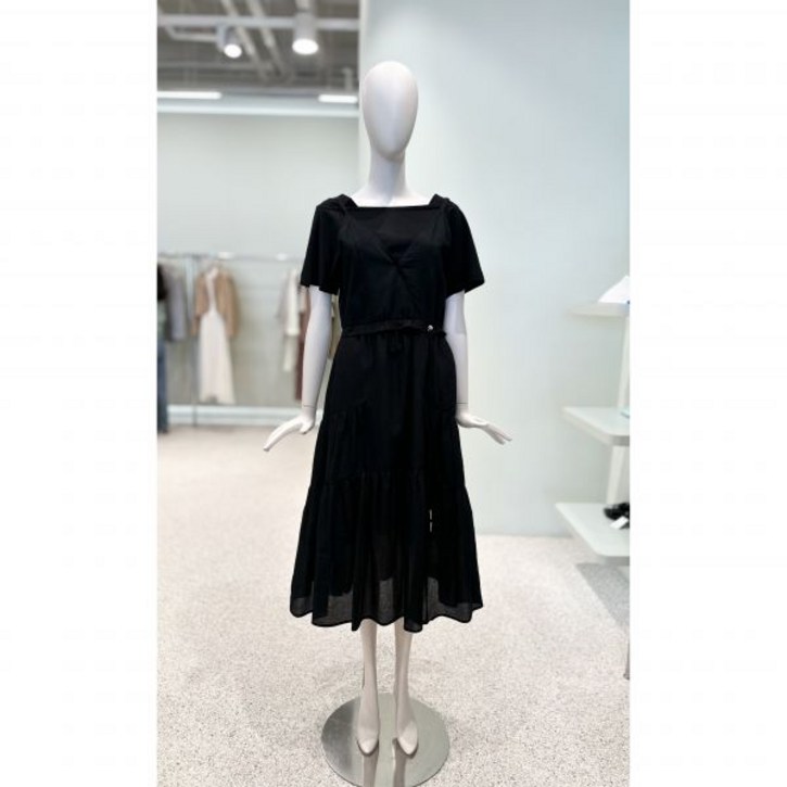 백화점 D242MSE056 듀엘 백 와펜 티셔츠 & 티어드 레이어드 원피스 아울렛