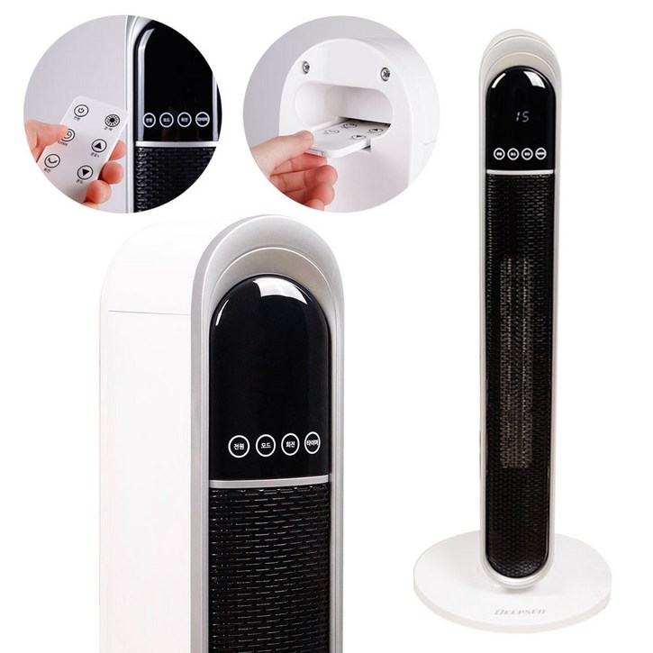 타워형 스마트 PTC 전기 온풍기 가정용 업소용 절전형 열풍기 팬히터 아미즈