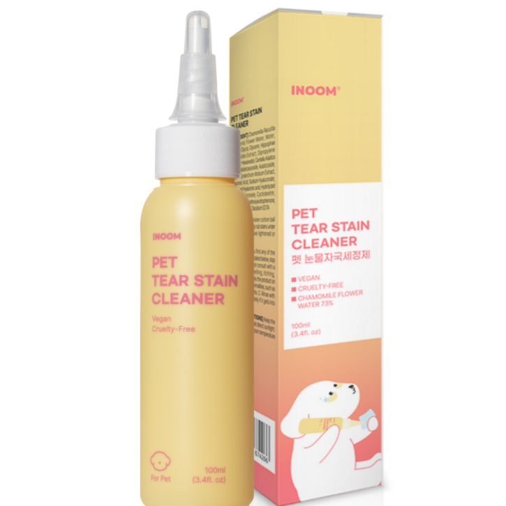 이눔 꽃수 73% 눈가얼룩 & 눈꼽 냄새제거 강아지 눈물자국 세정제