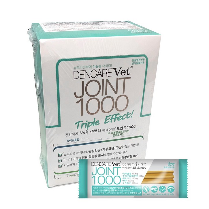 DENCARE Vet 덴케어벳 조인트케어 덴탈껌, 30개